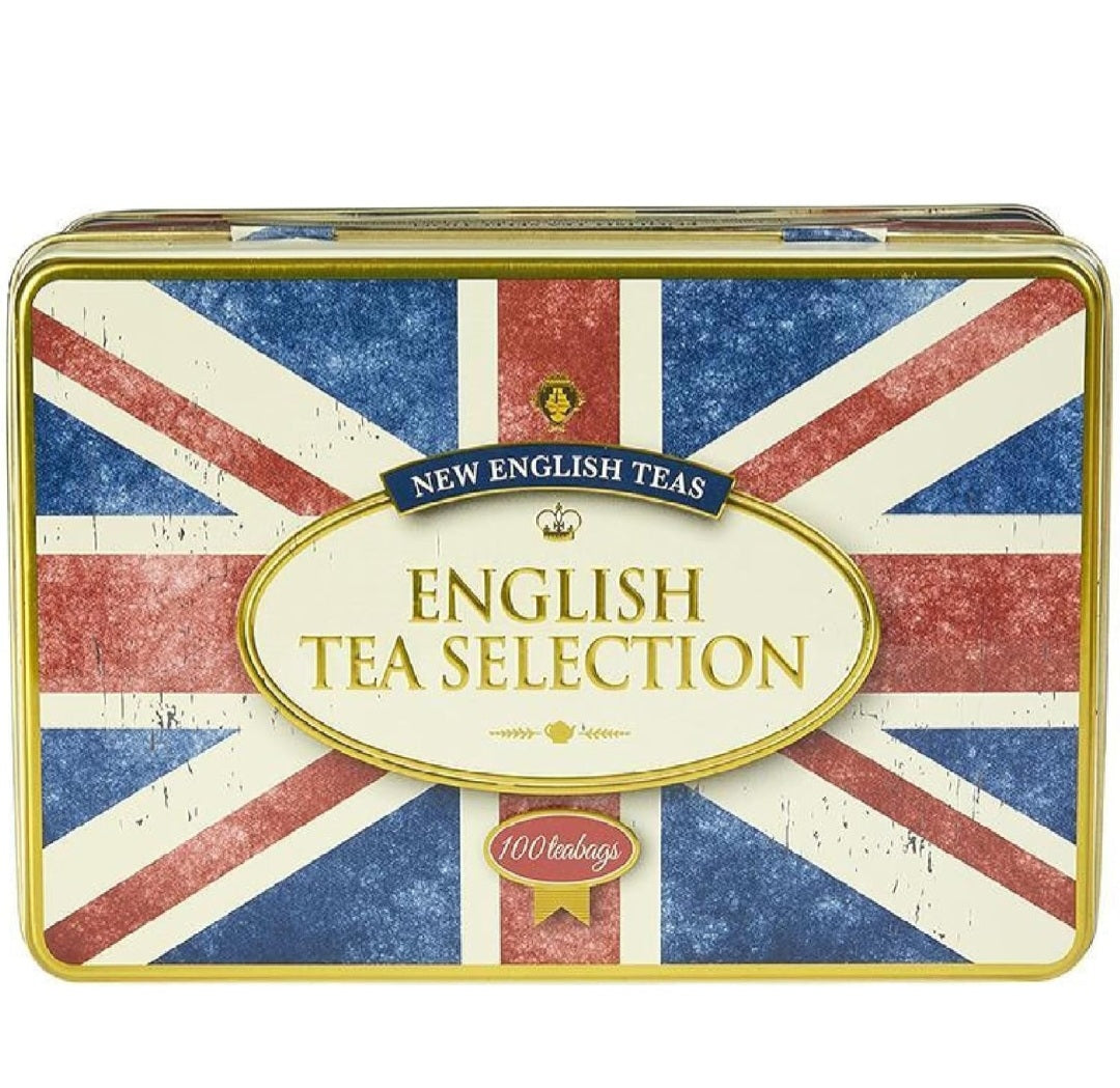 English Tea Selection in Union Jack tin