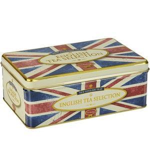 English Tea Selection in Union Jack tin
