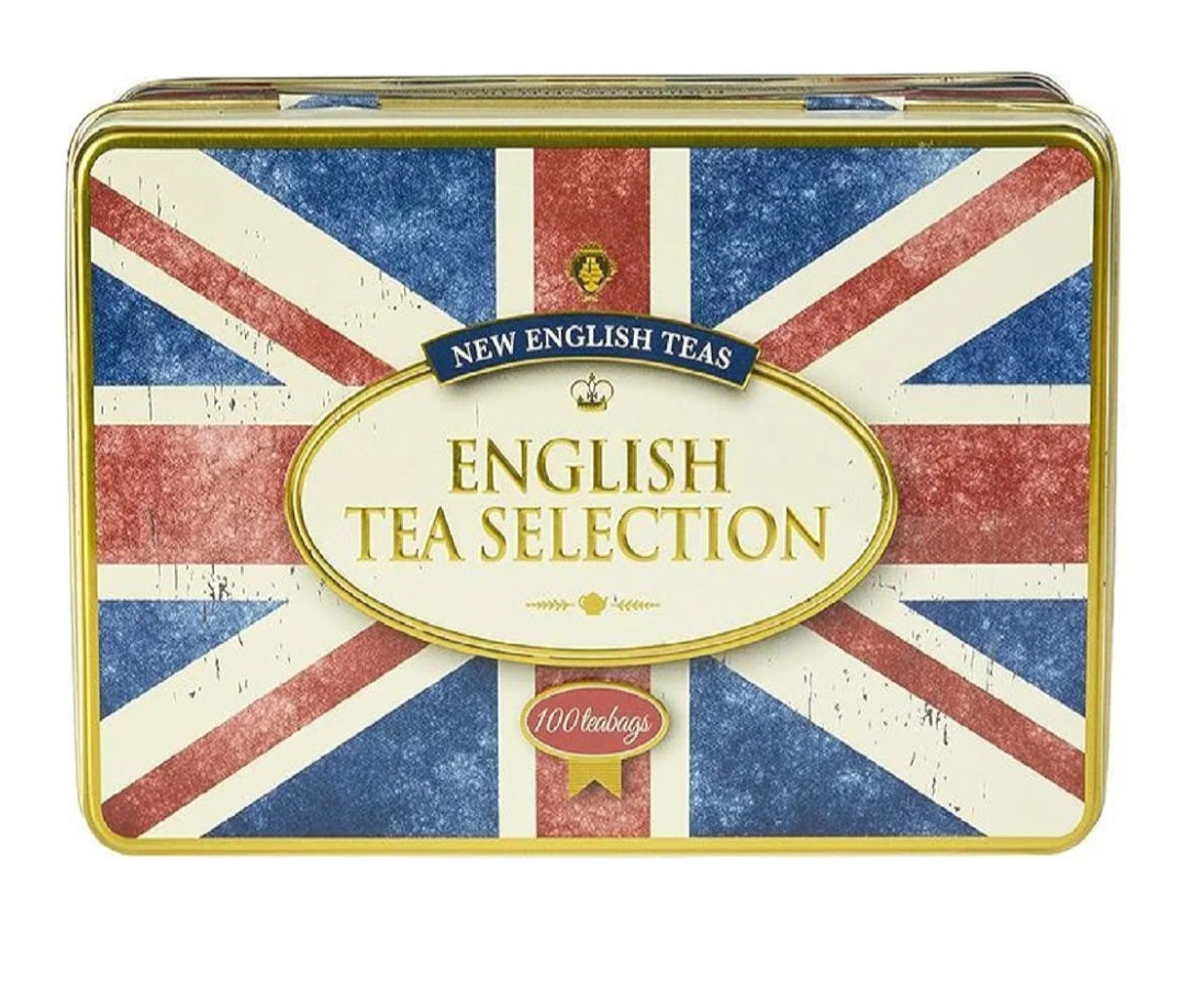 English Tea Selection in Union Jack tin