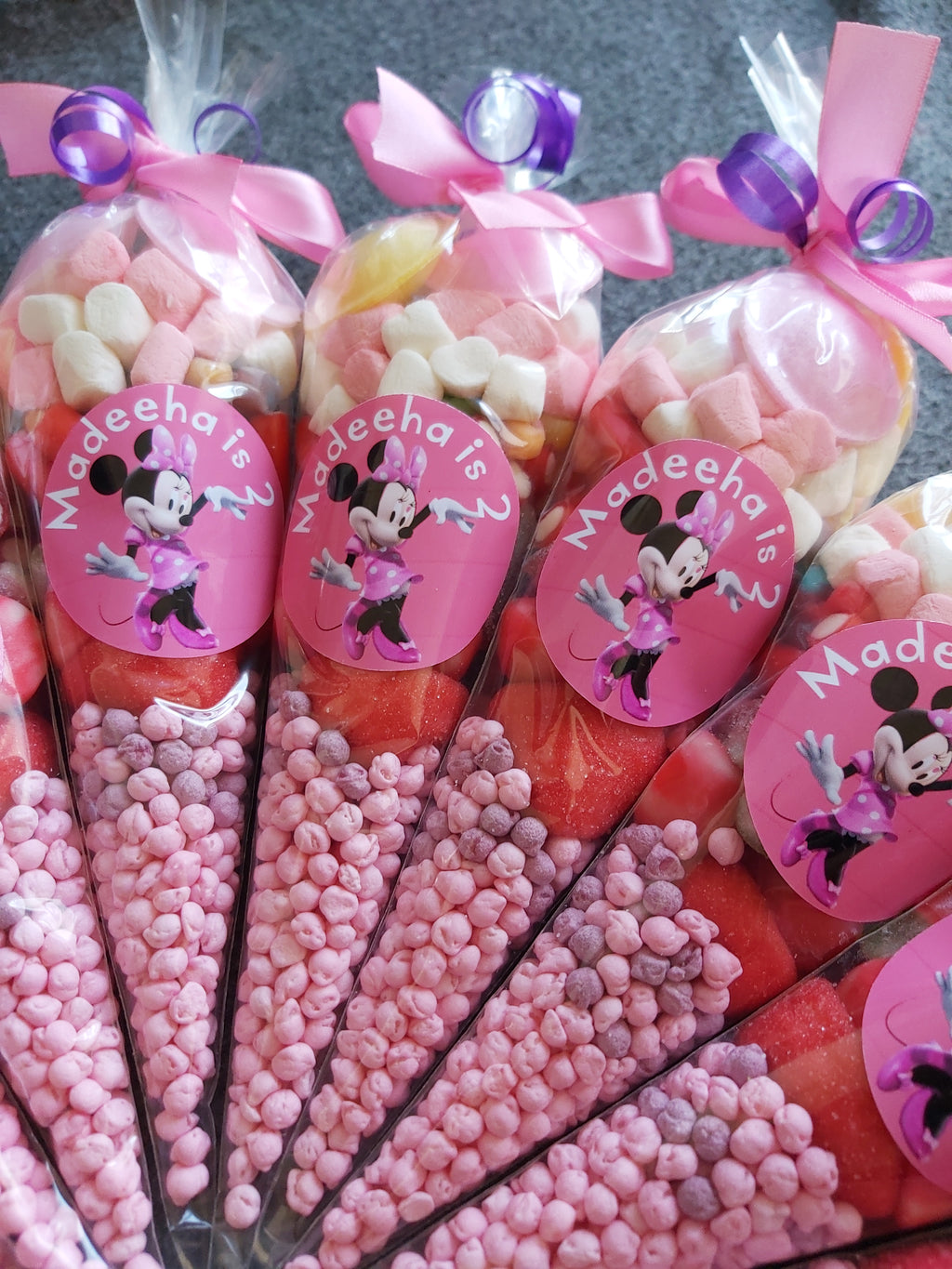 Minnie Mouse themed Sweet Coned