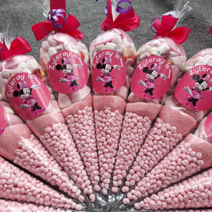 Minnie Mouse themed Sweet Cones