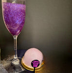 Purple Glitter Drink Bombs