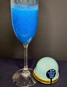 Blue Glitter Drink Bomb