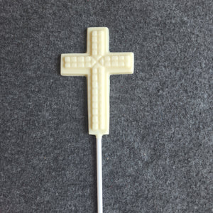 Chocolate Cross Lollipops