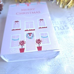 Christmas House Sweets Cavity Box (pink)