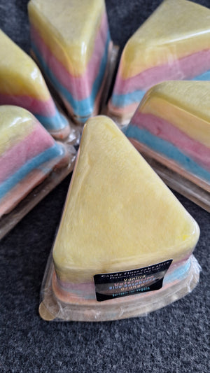 Candy Floss cake slices