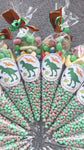 Dinosaur themed sweet cones