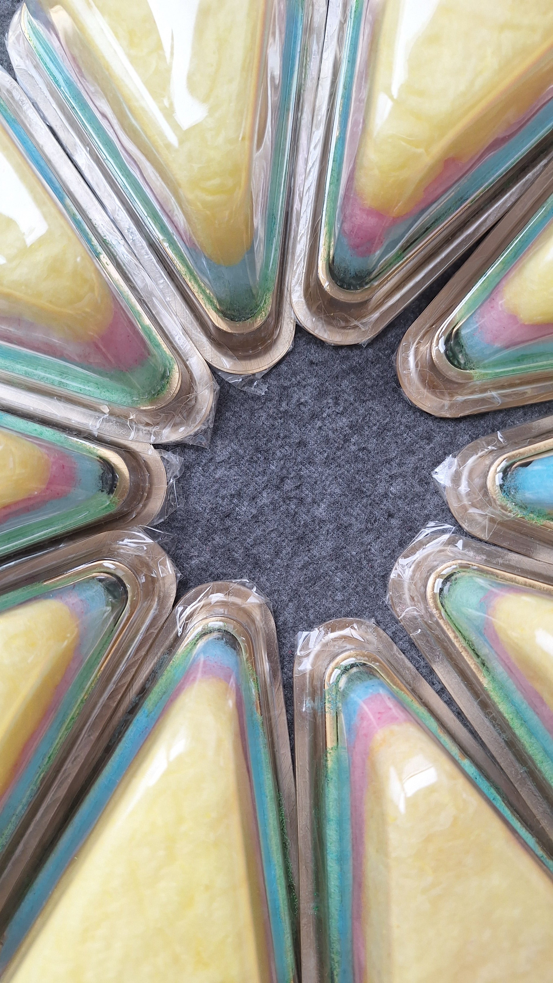 Candy Floss cake slices