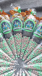 Minecraft themed sweet cones