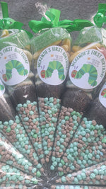 The Very Hungry Caterpillar themed sweet cones