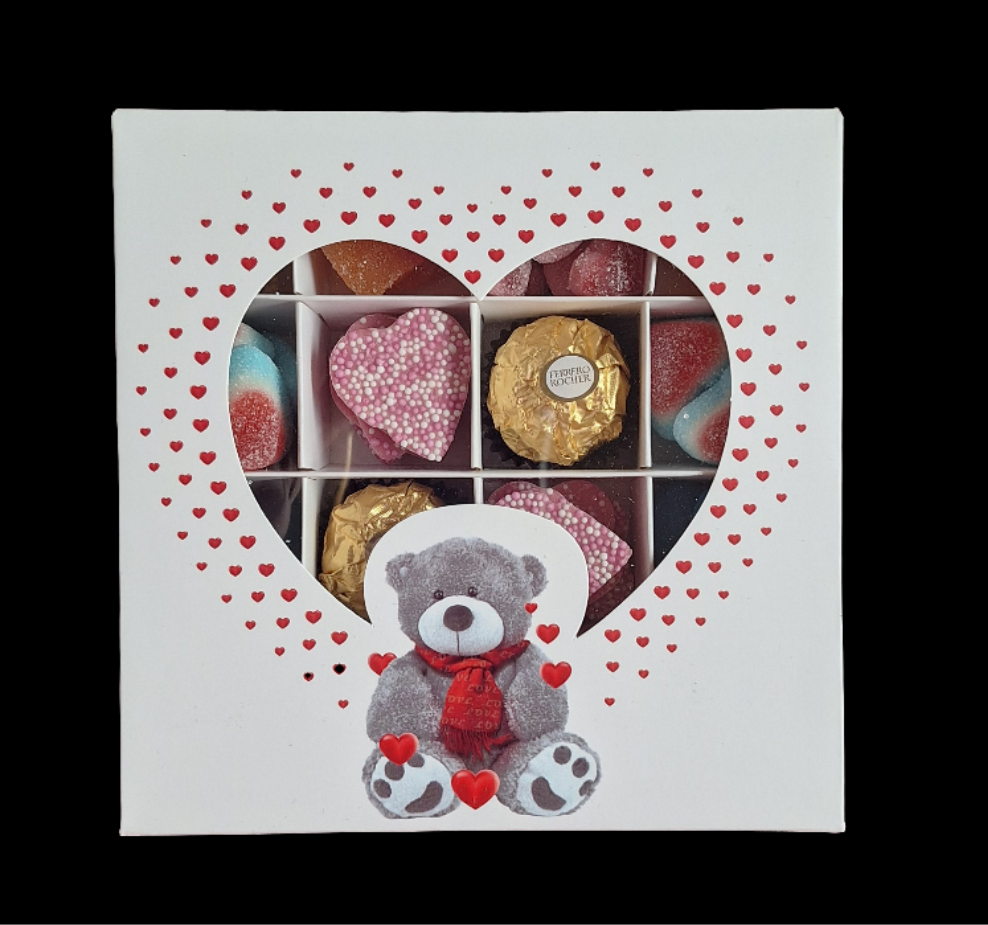 Valentines Sweets & Chocolate Selection Box