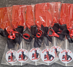Chocolate Number Lollipops #5