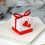 Valentines Sweet & Chocolate Favour box- Blue