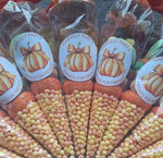 Autumn/Harvest themed sweet Cones