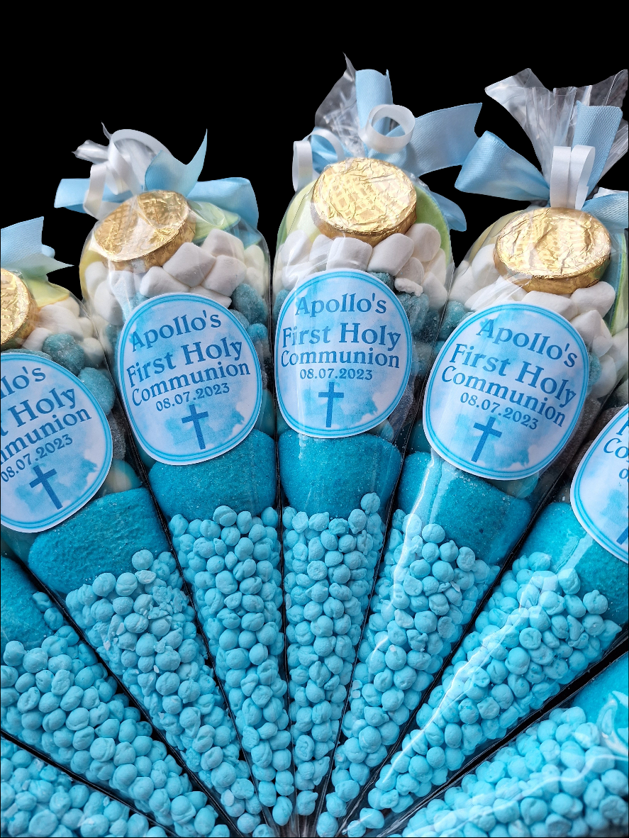 Holy Communion Themed Sweet Cones