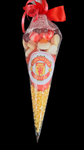 Man United themed sweet cones