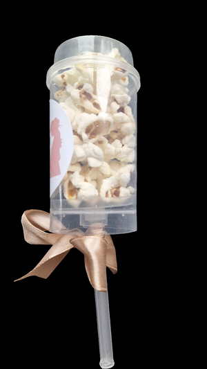 "Ready to Pop" popcorn push pop