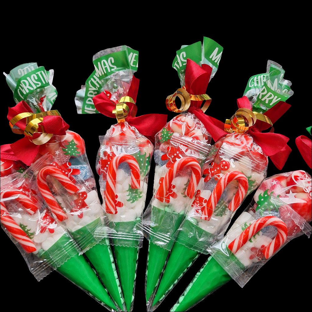 Mini Christmas themed Sweet cones