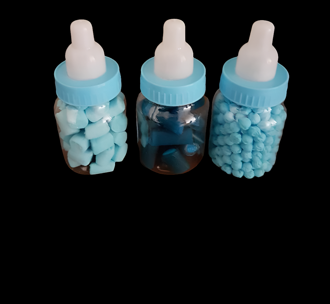 Blue Baby Sweet Bottles