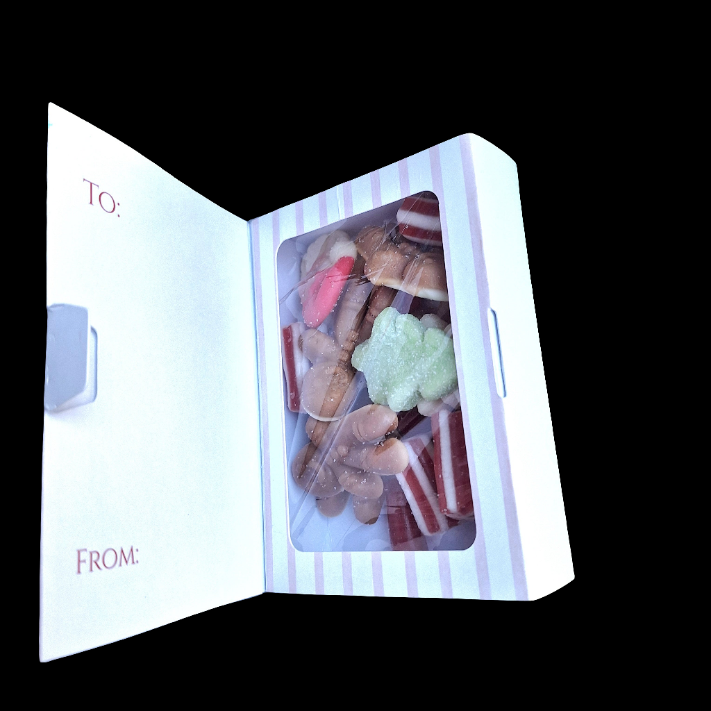 Christmas House Sweets Cavity Box (pink)