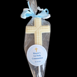 Chocolate Cross Lollipops