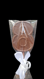 Chocolate Number Lollipops #8
