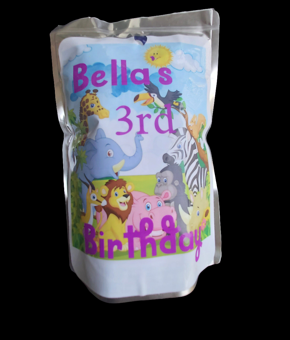 Personalised Capri Sun Pouches