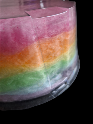 Rainbow Candy Floss Cake