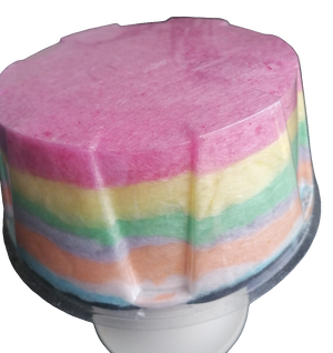 Rainbow Candy Floss Cake