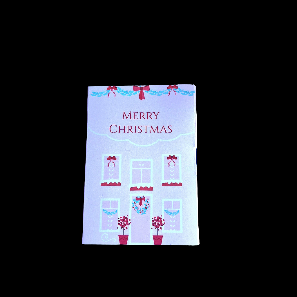 Christmas House Sweets Cavity Box (pink)