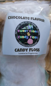Chocolate flavour Candy Floss