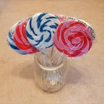 Large Blueberry Flavour Swirl Lolly