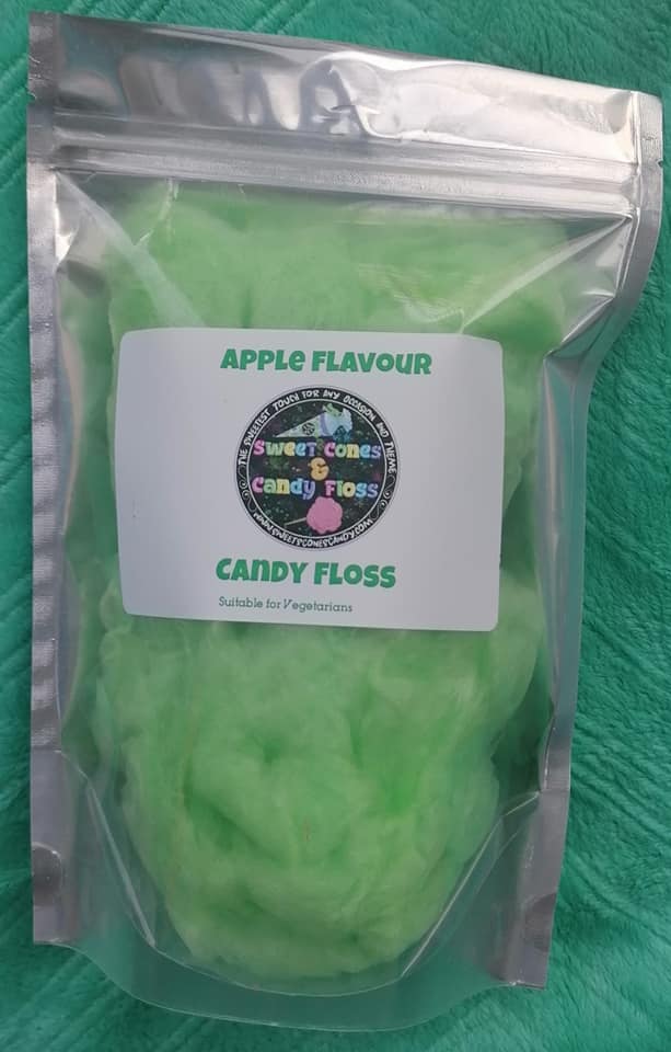 Apple flavour Candy Floss