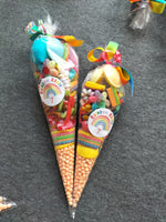 Rainbow themed Sweet Cones