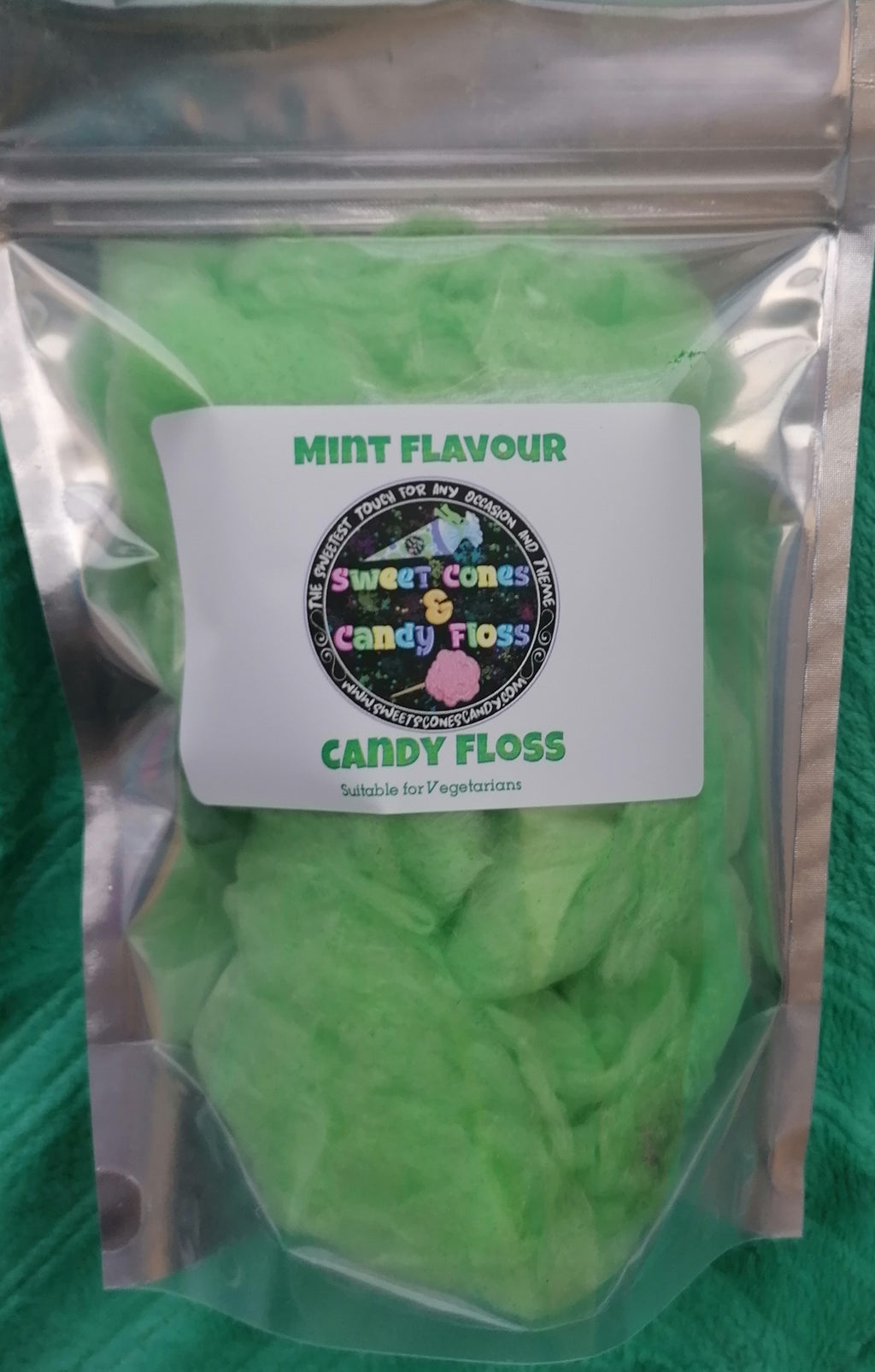 Mint Flavour Candy Floss