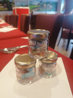 Mini glass jars favours