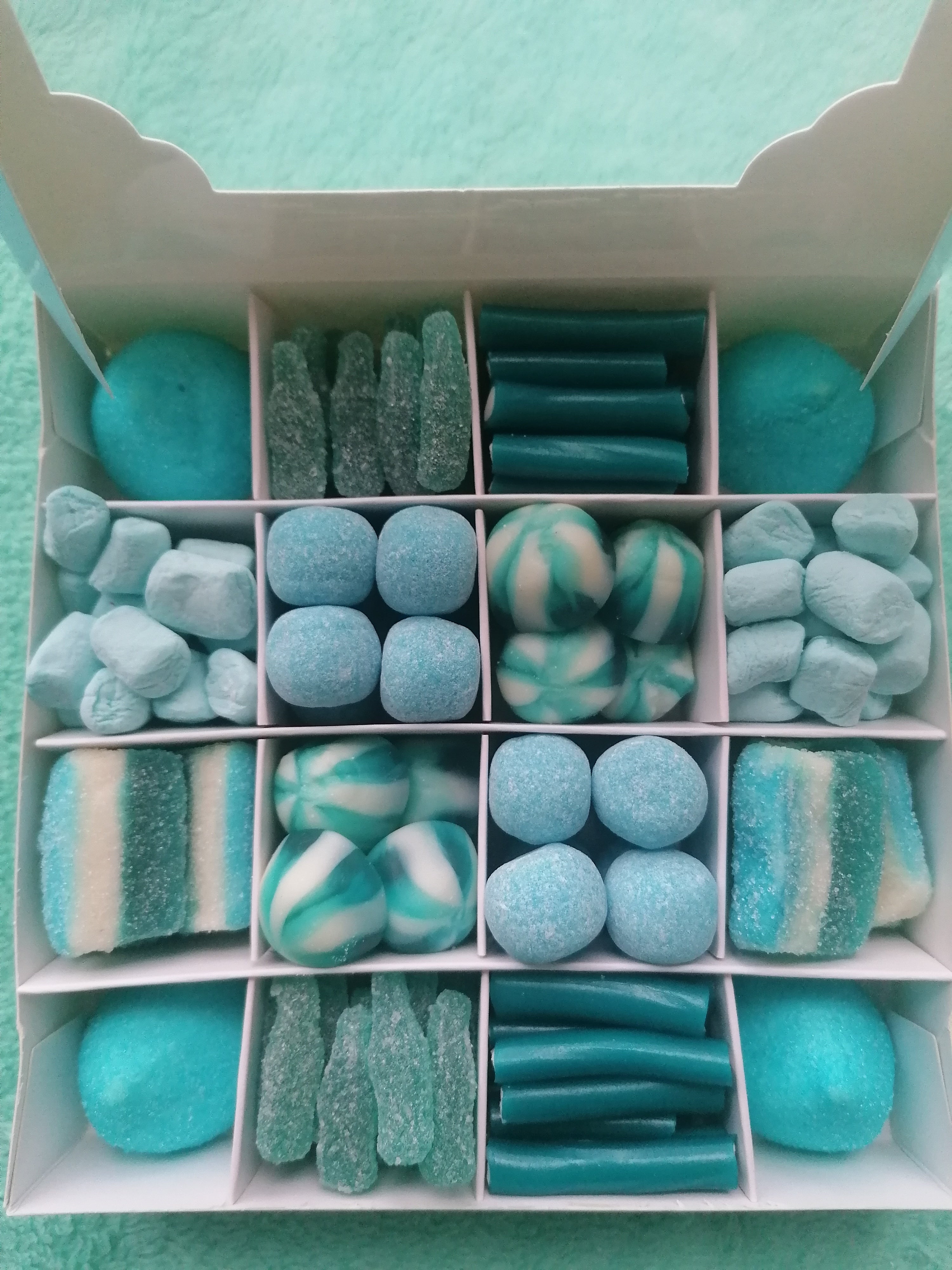 Blue Sweets Selection