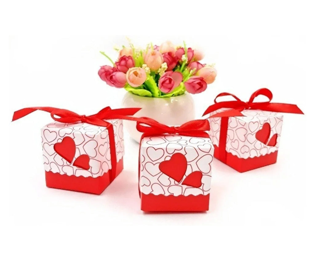 Red Heart Favour Sweets Box