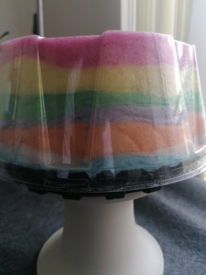 Rainbow Candy Floss Cake