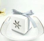 Christmas Snowflake Sweets & Chocolate Favour Box